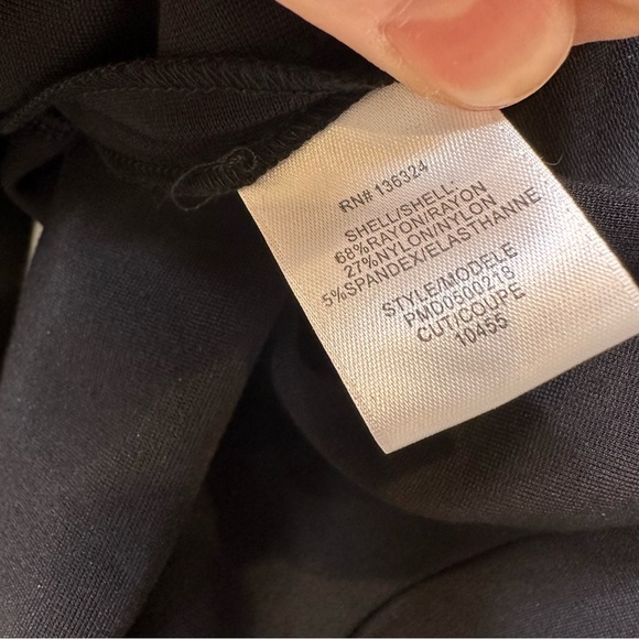 Halston Heritage Dress Womens Sleeveless Stretch A Line Zip Up Black 0 NWT - Picture 12 of 14